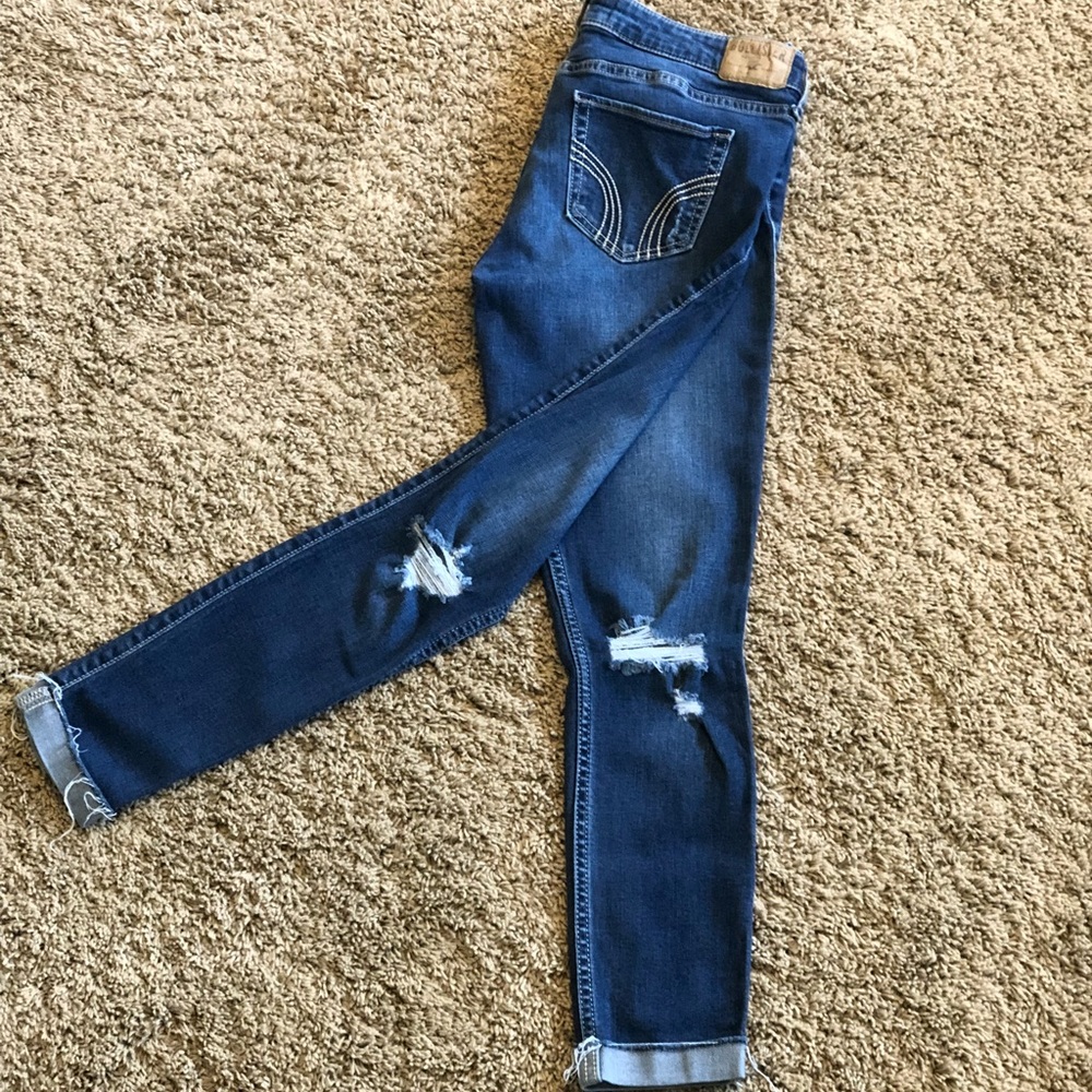 Hollister crop jeans